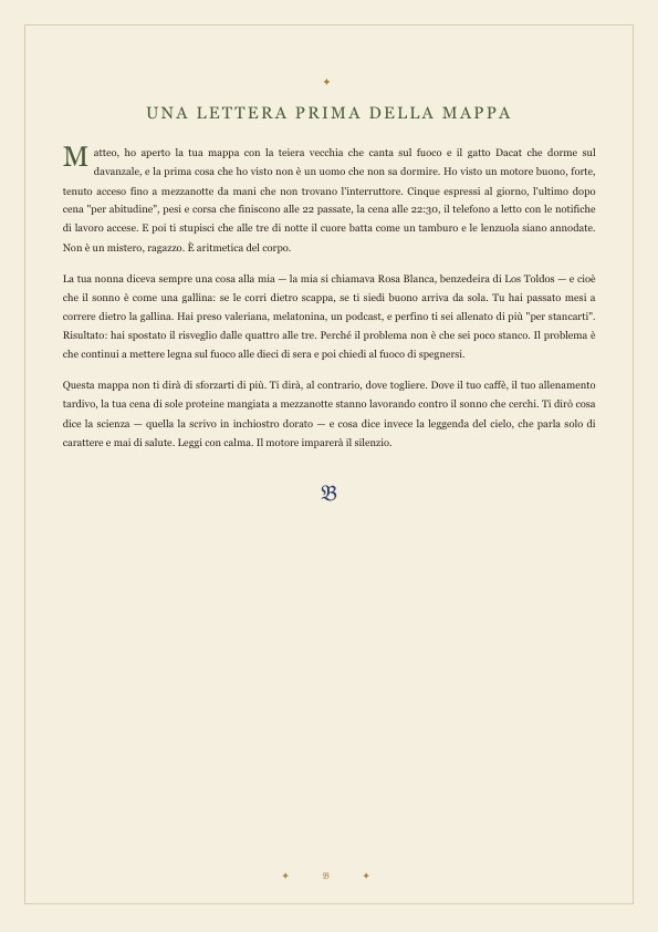 Mappa Natale del Corpo — esempio