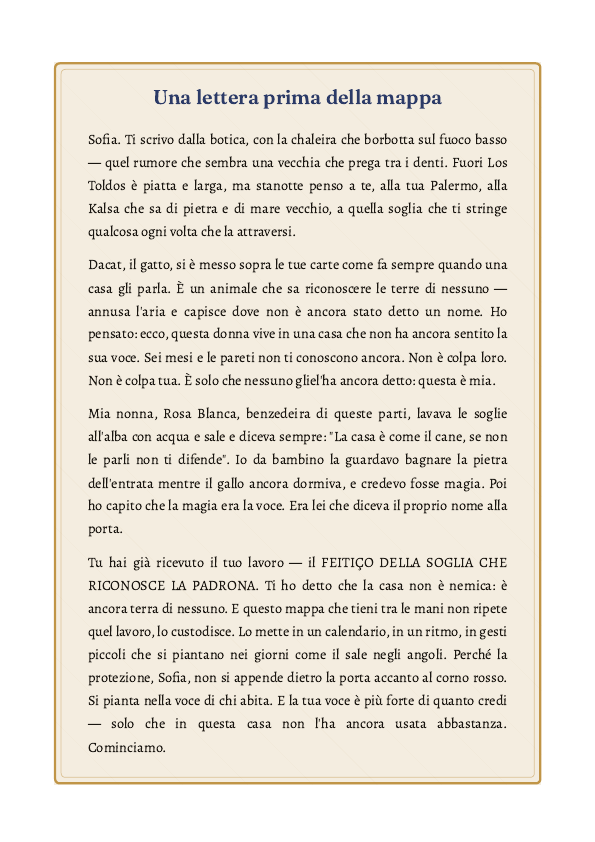 Mappa della Protezione — esempio