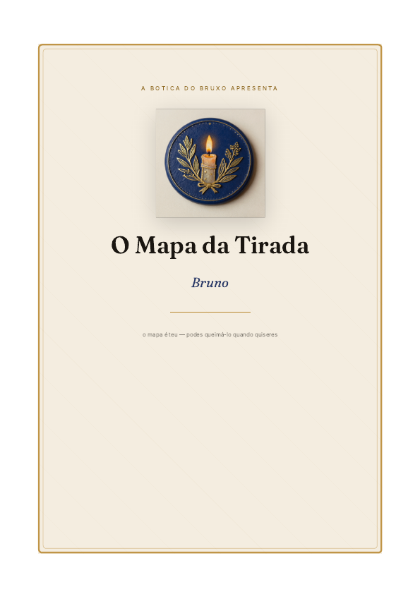 Mapa da Tirada — amostra