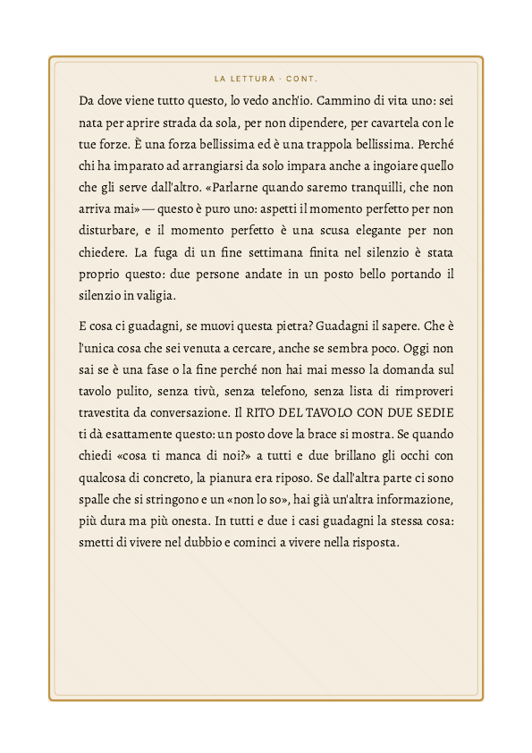 La Mappa del Legame (esempio)