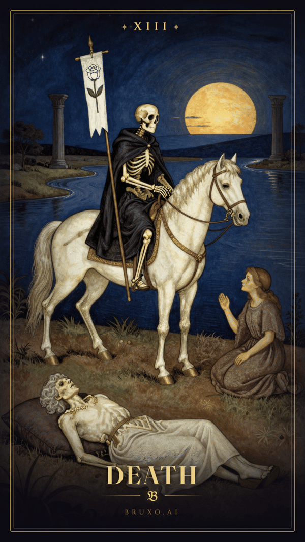 Death tarot card, major arcana